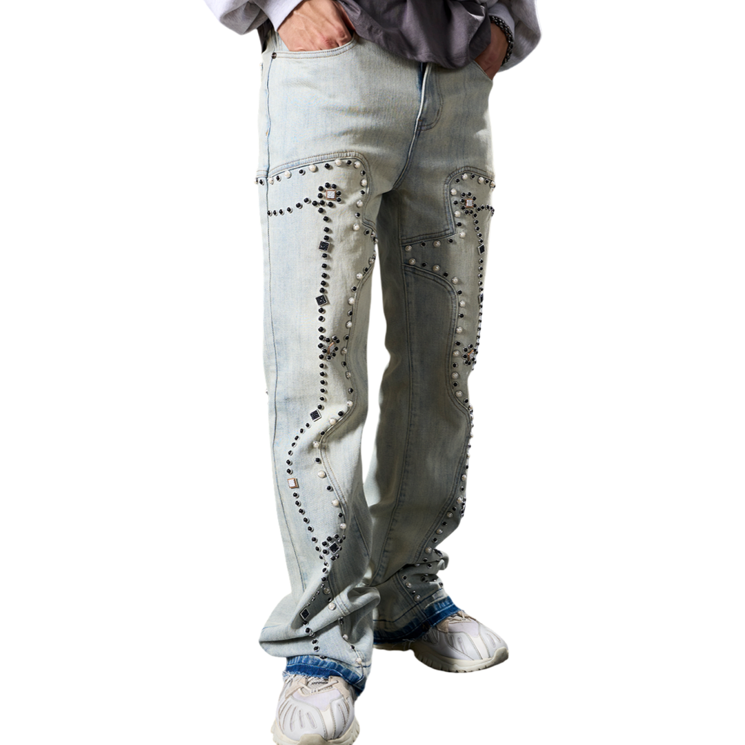 WAIMEA STUDDED DENIM