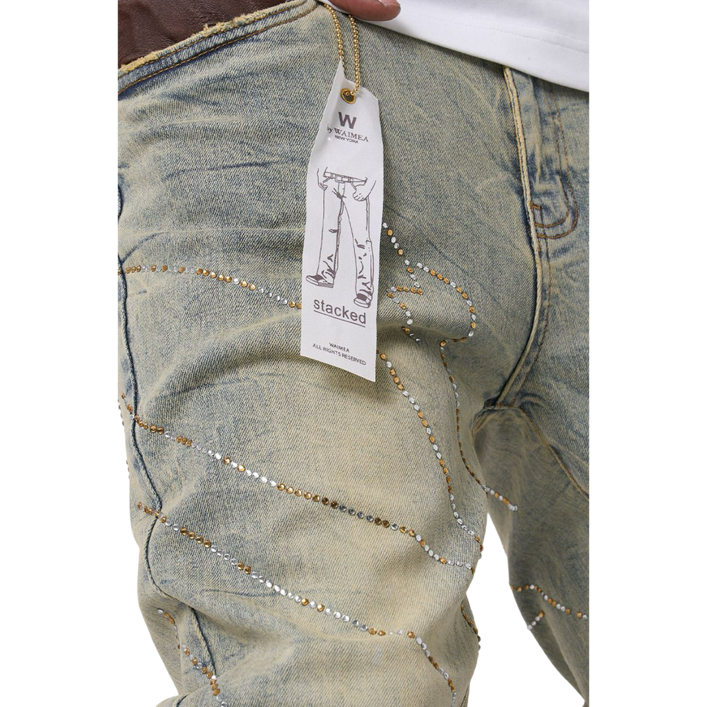 WAIMEA EMBELLISHED JEANS
