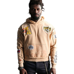 Strong Washed Rhinestone Hoodie A6