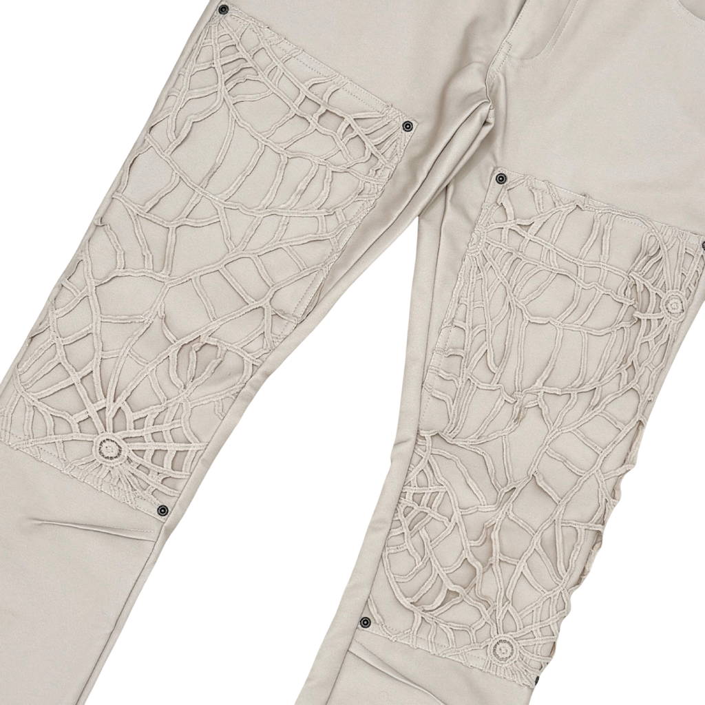 Vegan Leather Jacket / SPYDER WEB