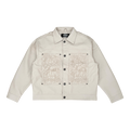 Vegan Leather Jacket / Spyder Web
