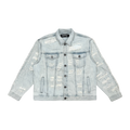 PREMIUM DENIM JACKETS WITH PEARL / RIHNESTONES