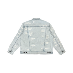 PREMIUM DENIM JACKETS WITH PEARL / RIHNESTONES