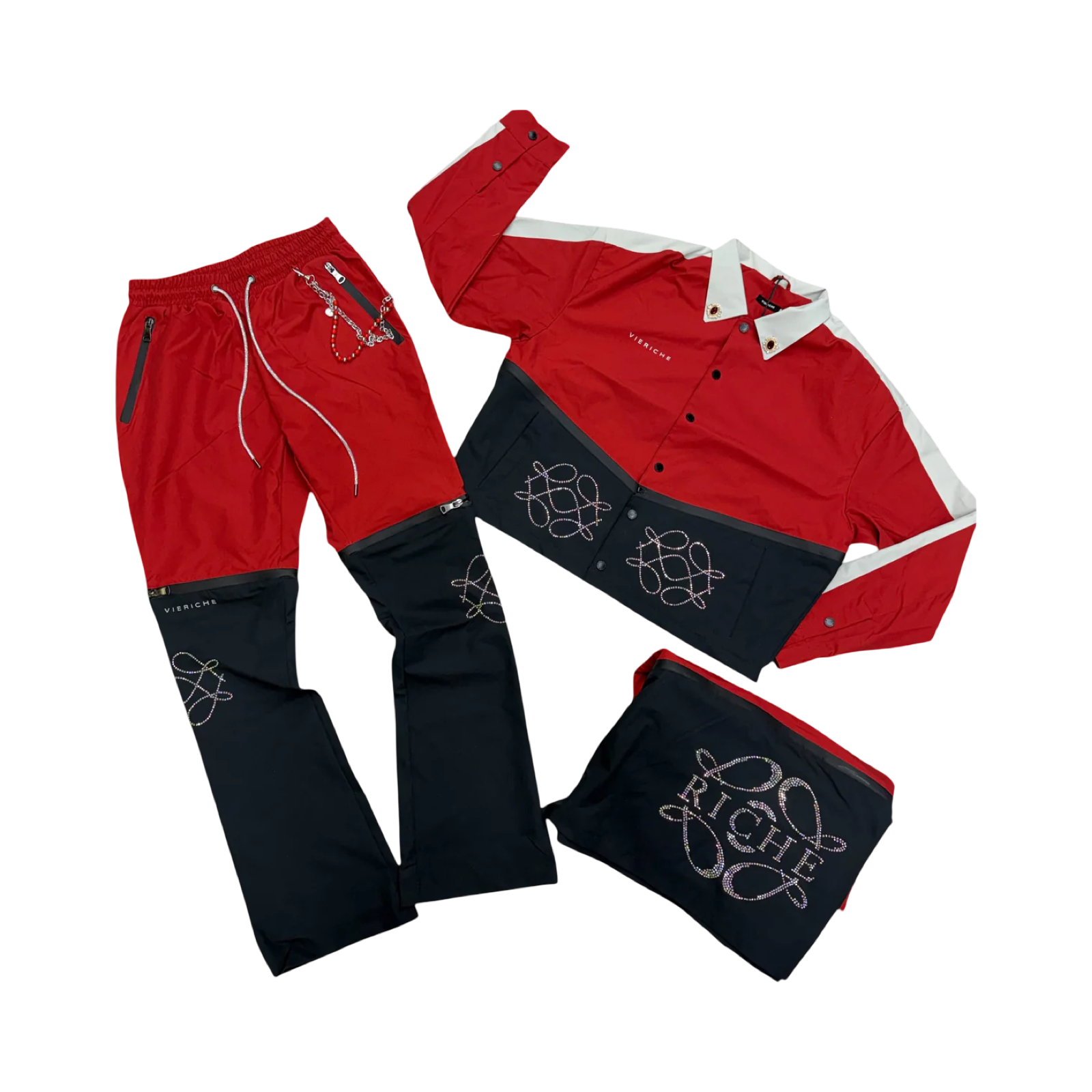 VIE+RICHE Two-Tone Rhinestone Tech Set