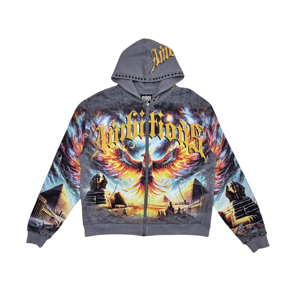 Stray zip-up hoodie