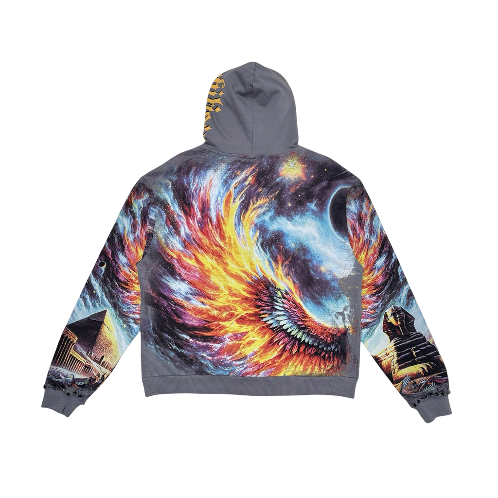 Stray zip-up hoodie