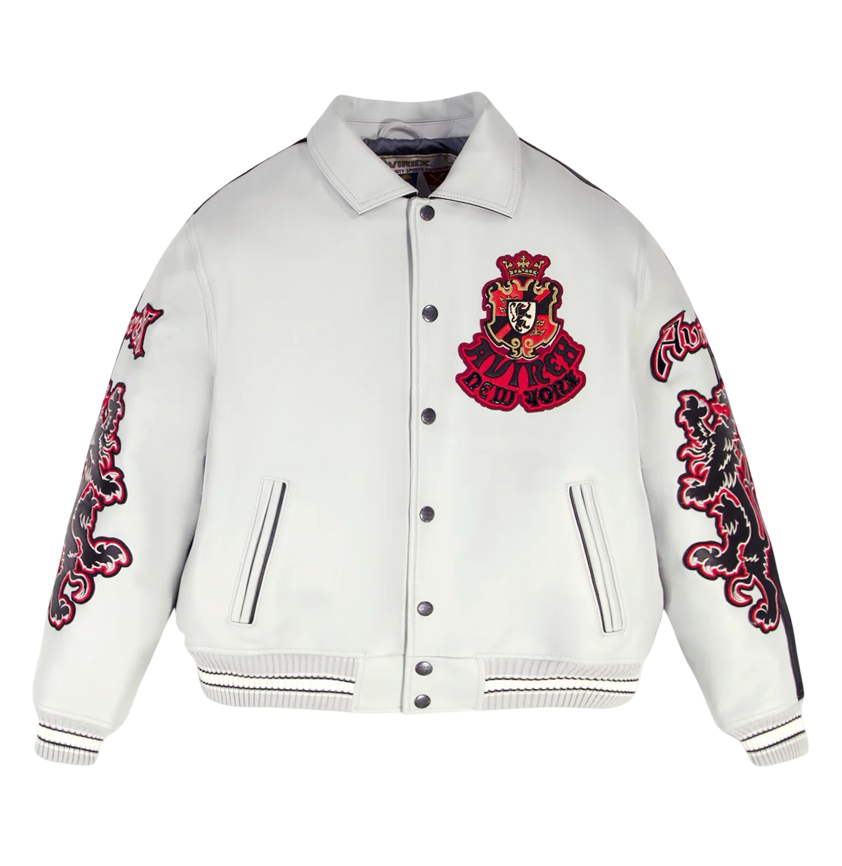 Avirex Jackets in GREY/BLACK, style AVF253023