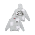 MAISON DE WRATH SUN FADED HOODIE ZIP