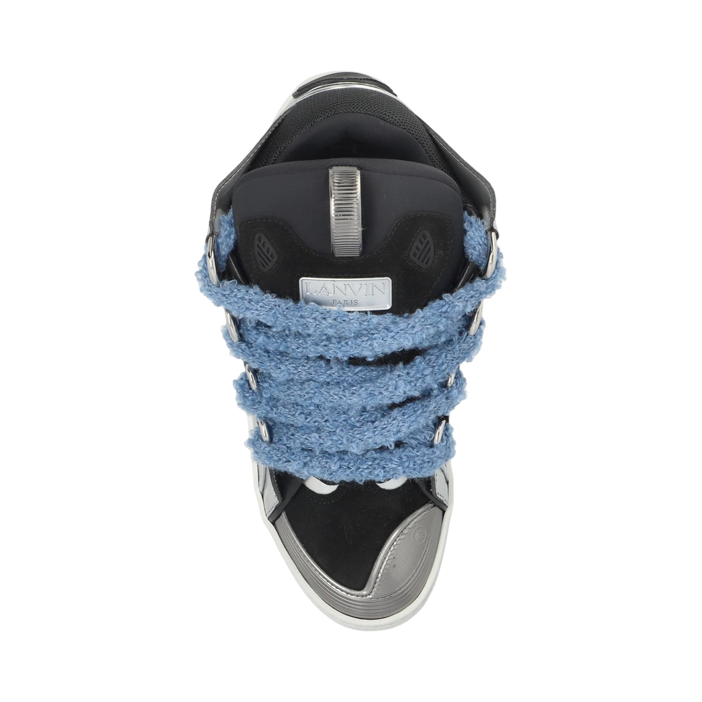 Lanvin Rope-Lace Cut-Out Sneakers