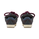 CURB SNEAKERS IN LEATHER WITH SNAKE LACES