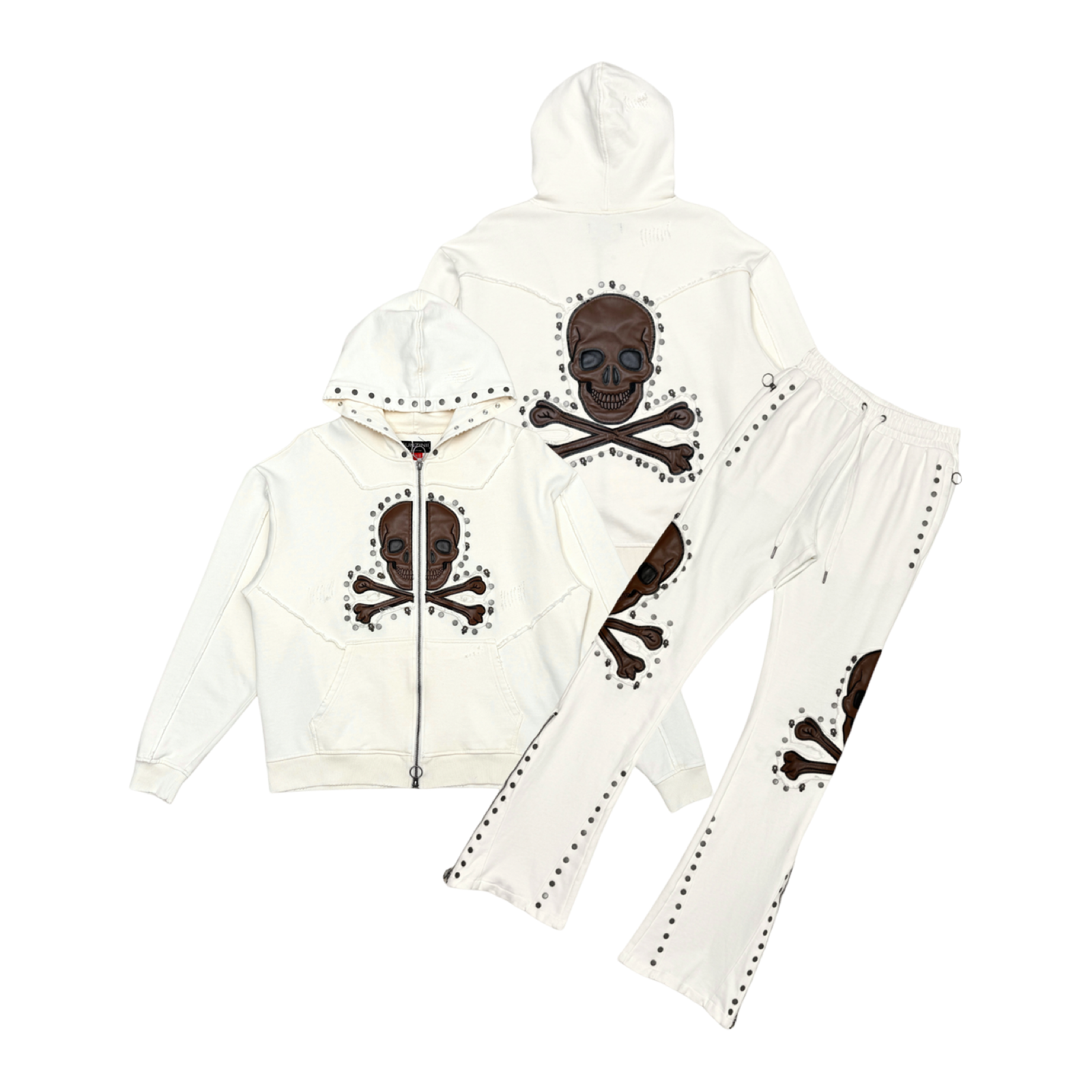 Gunzinii french terry hoodie set