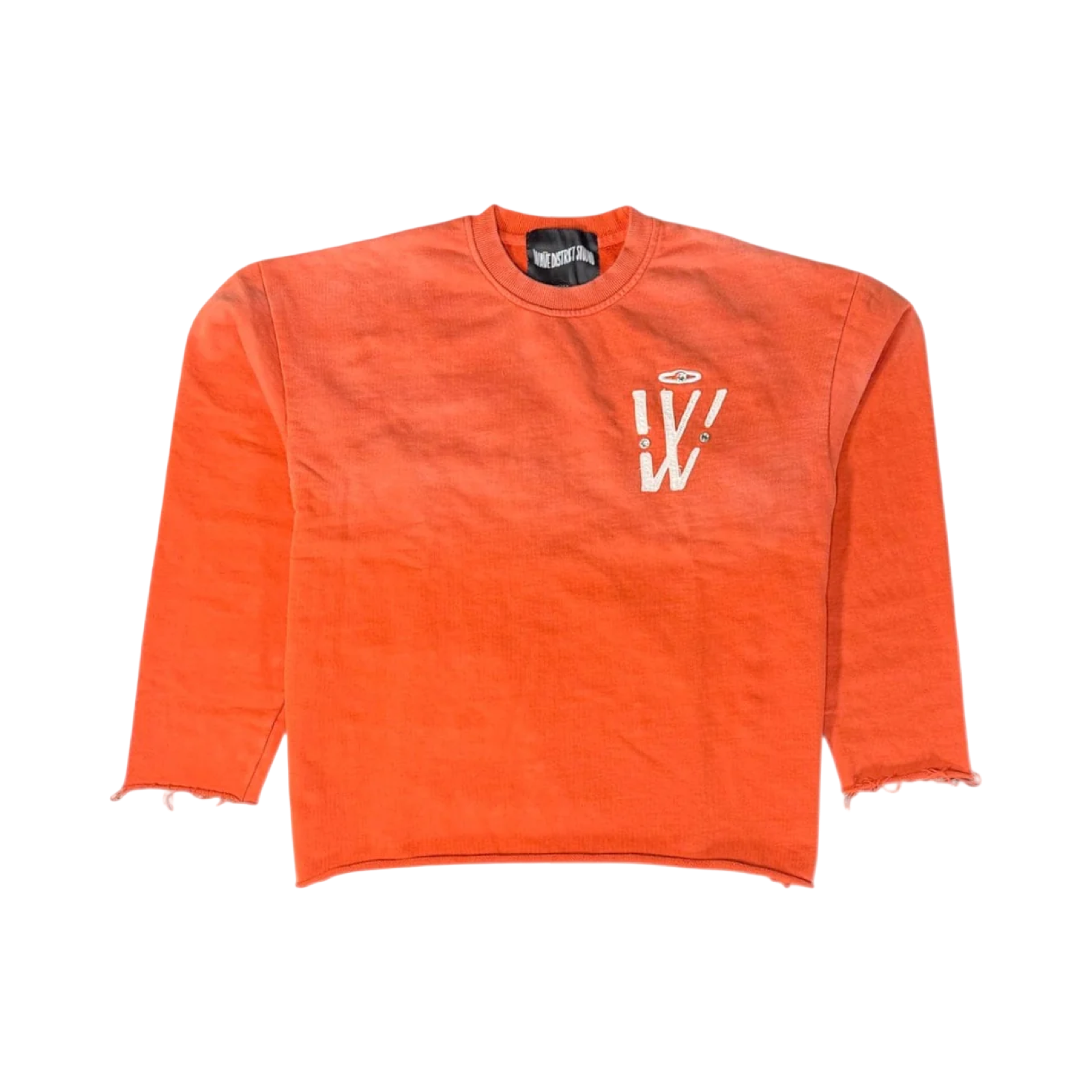 MR. WAVE STUDIO CREWNECK (ACID ORANGE) WDS-9C001C