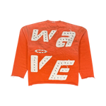 MR. WAVE STUDIO CREWNECK (ACID ORANGE) WDS-9C001C
