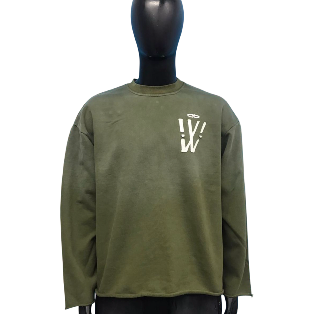 WAVE STUDIO (GREEN) CREW NECK