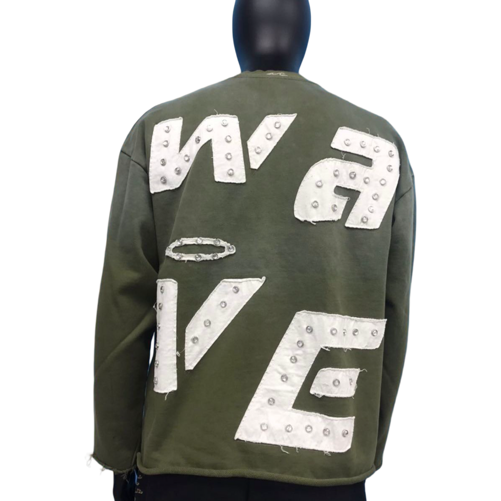 WAVE STUDIO (GREEN) CREW NECK