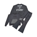 Keep it sturdy crewneck set