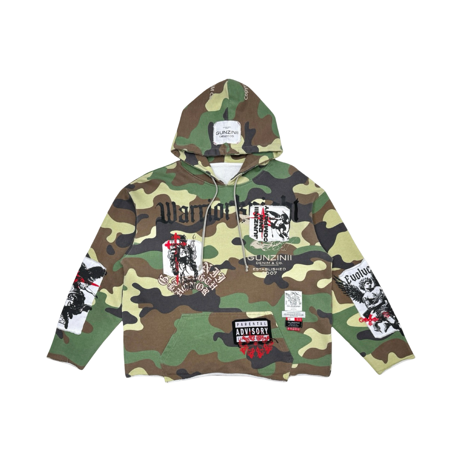 Gunzinii french terry hoodie