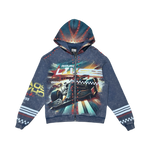Live fearlessly full zip hoodie