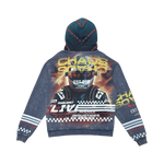 Live fearlessly full zip hoodie