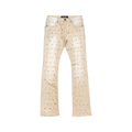 EMBELLISH RHINESTONE FLARE DENIM