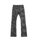 EMBELLISH RHINESTONE FLARE DENIM