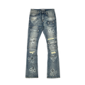 Cargo Lucky Seven Flare Denim