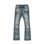 Cargo Lucky Seven Flare Denim