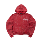 PRESTIGE DIAMOND HOODIE - RED