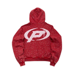 PRESTIGE DIAMOND HOODIE - RED