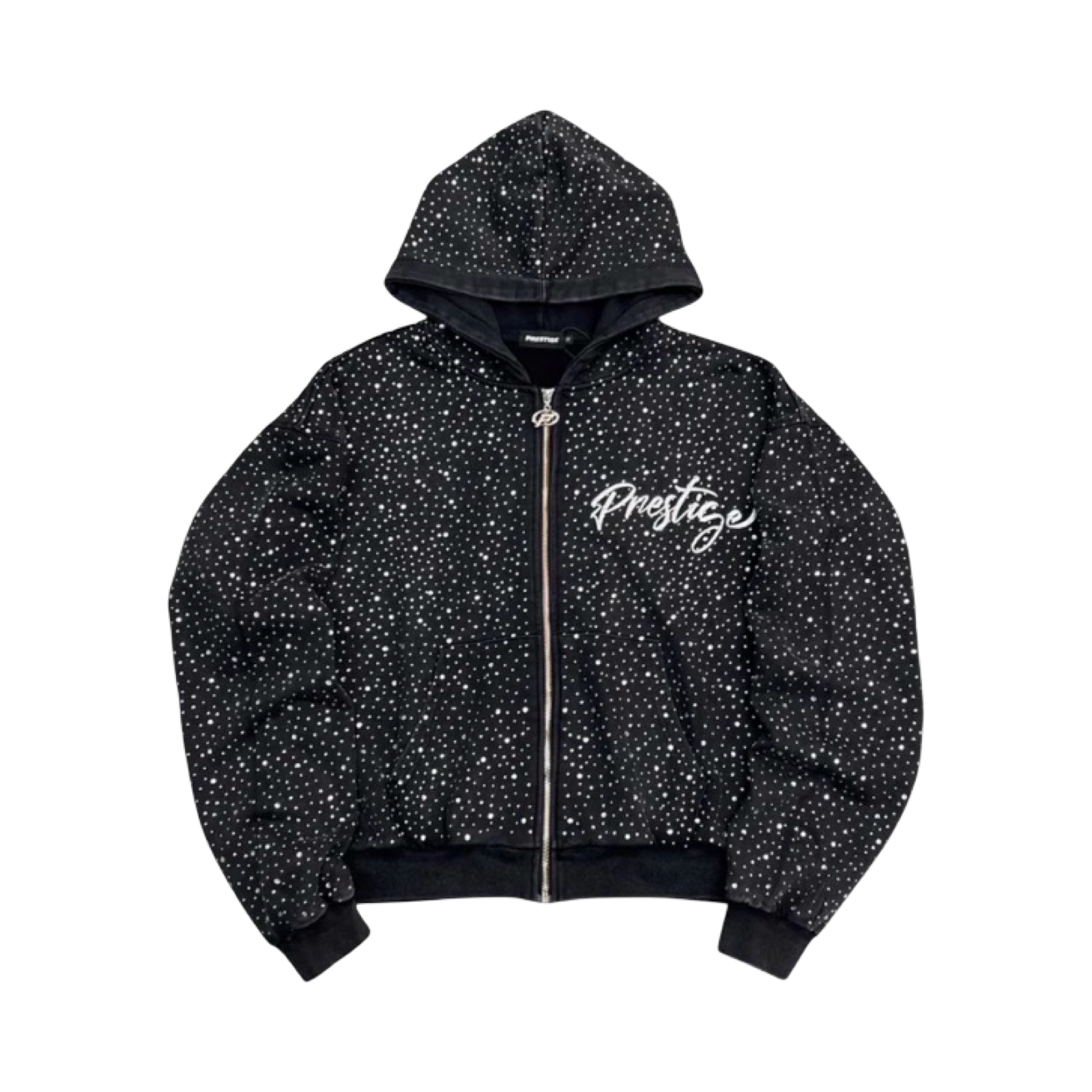 DIAMOND PRESTIGE HOODIE-BLACK