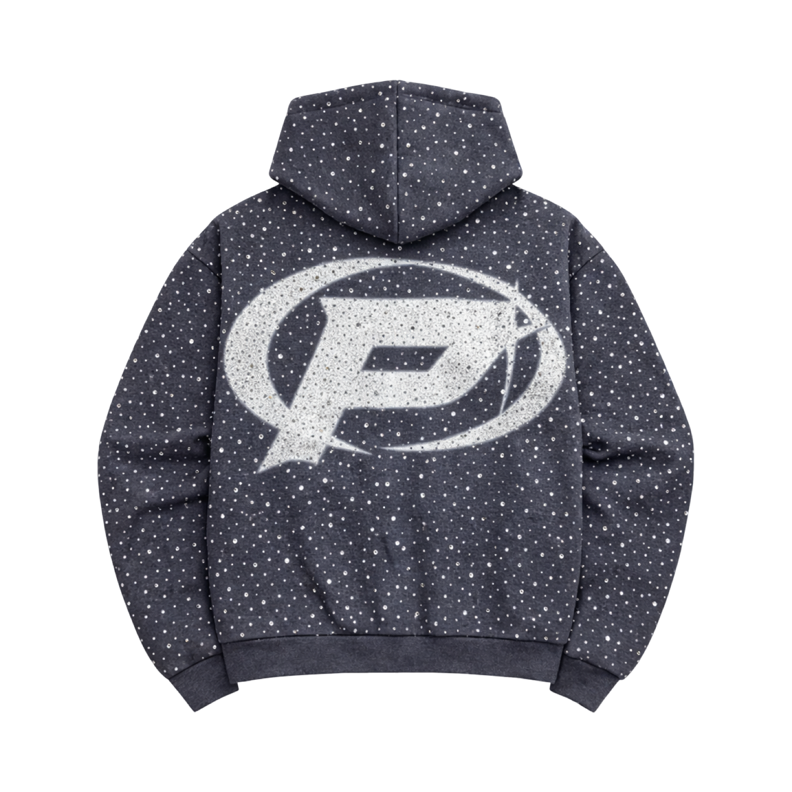 DIAMOND PRESTIGE HOODIE-BLUE