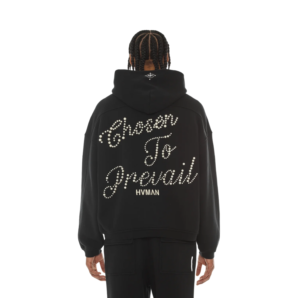 Hvman's Full Zip Sweatshirt in Black