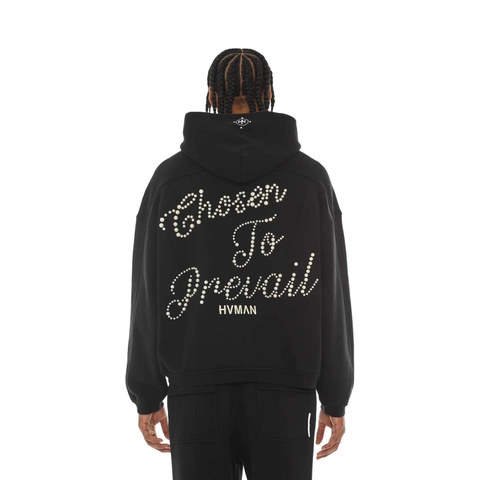 Hvman's Full Zip Sweatshirt in Black