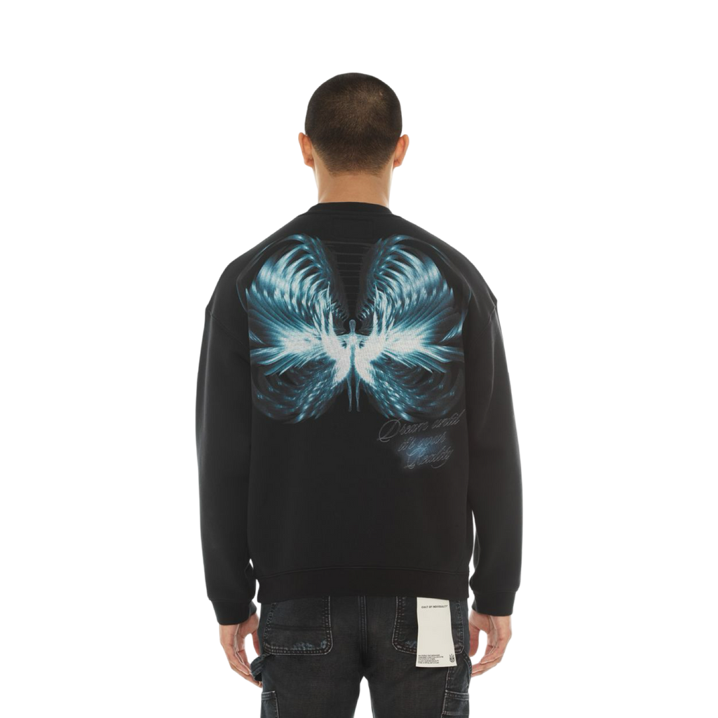 NOVELTY FLEECE CREW SWEATSHIRT