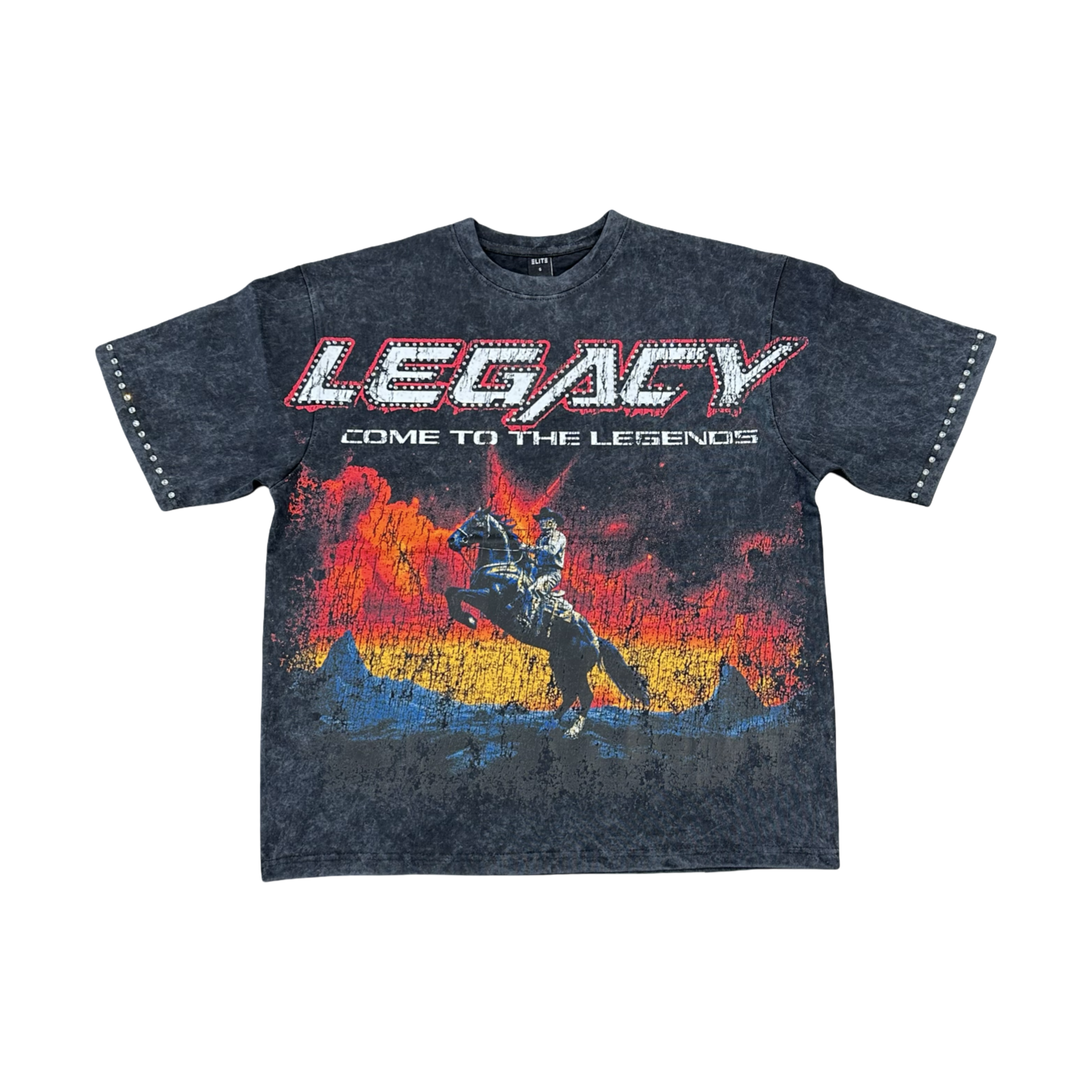 Legends Washed Heavy Embellished Tee