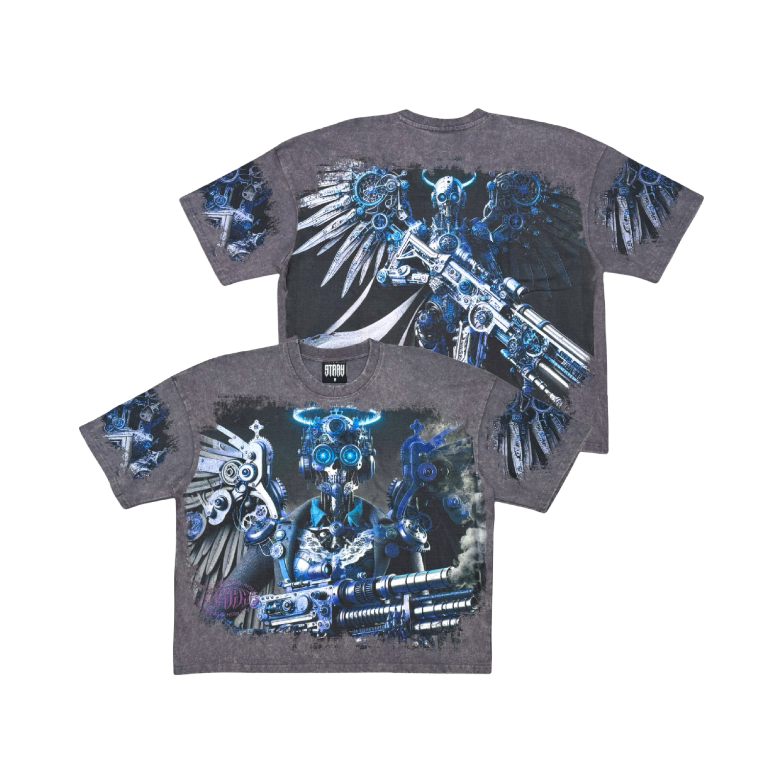 Cyborg angel tshirt