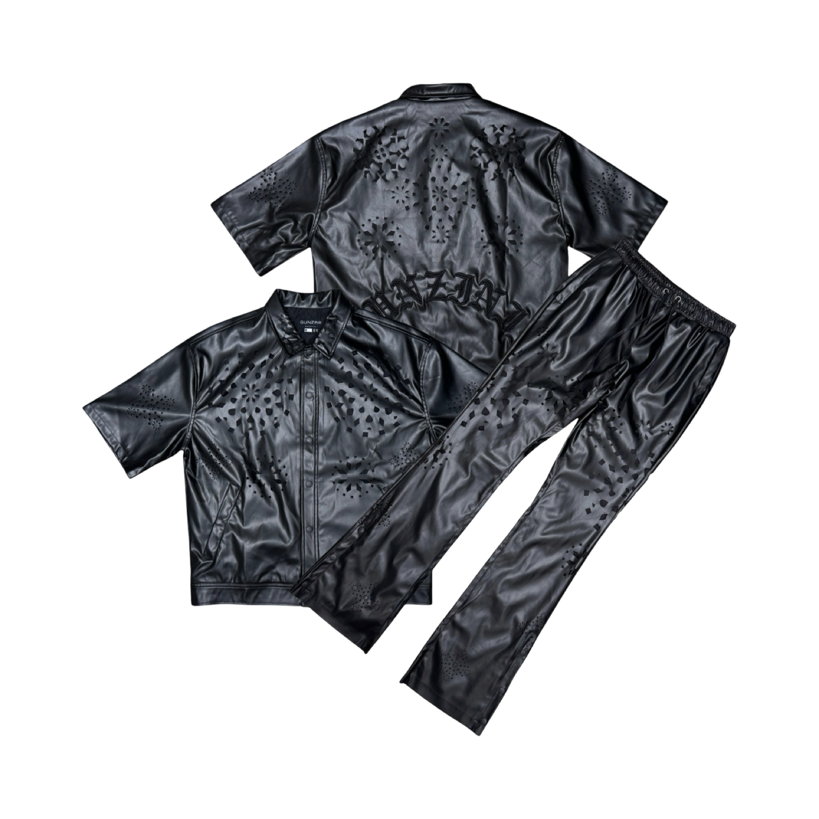 Gunzinii PU short sleeve set