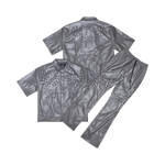 Gunzinii PU short sleeve set
