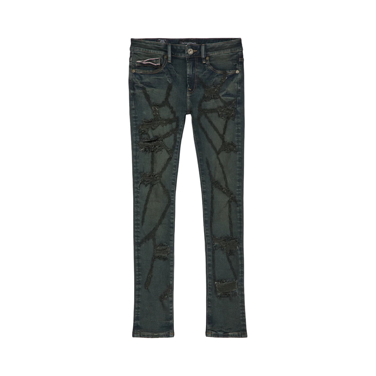 Cult of Individuality Cult's Punk Super Skinny 601 Jeans in Smog