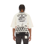 Cult's Oversized Short Sleeve Crew Neck Tee "Racer"