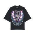 Cult's Oversized Short Sleeve Crew Neck Tee "Living The Dream"