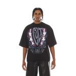 Cult's Oversized Short Sleeve Crew Neck Tee "Living The Dream"
