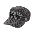 Cult's 5 Panel A Frame Trucker Hat "Epic Shit" Swirl Crystals