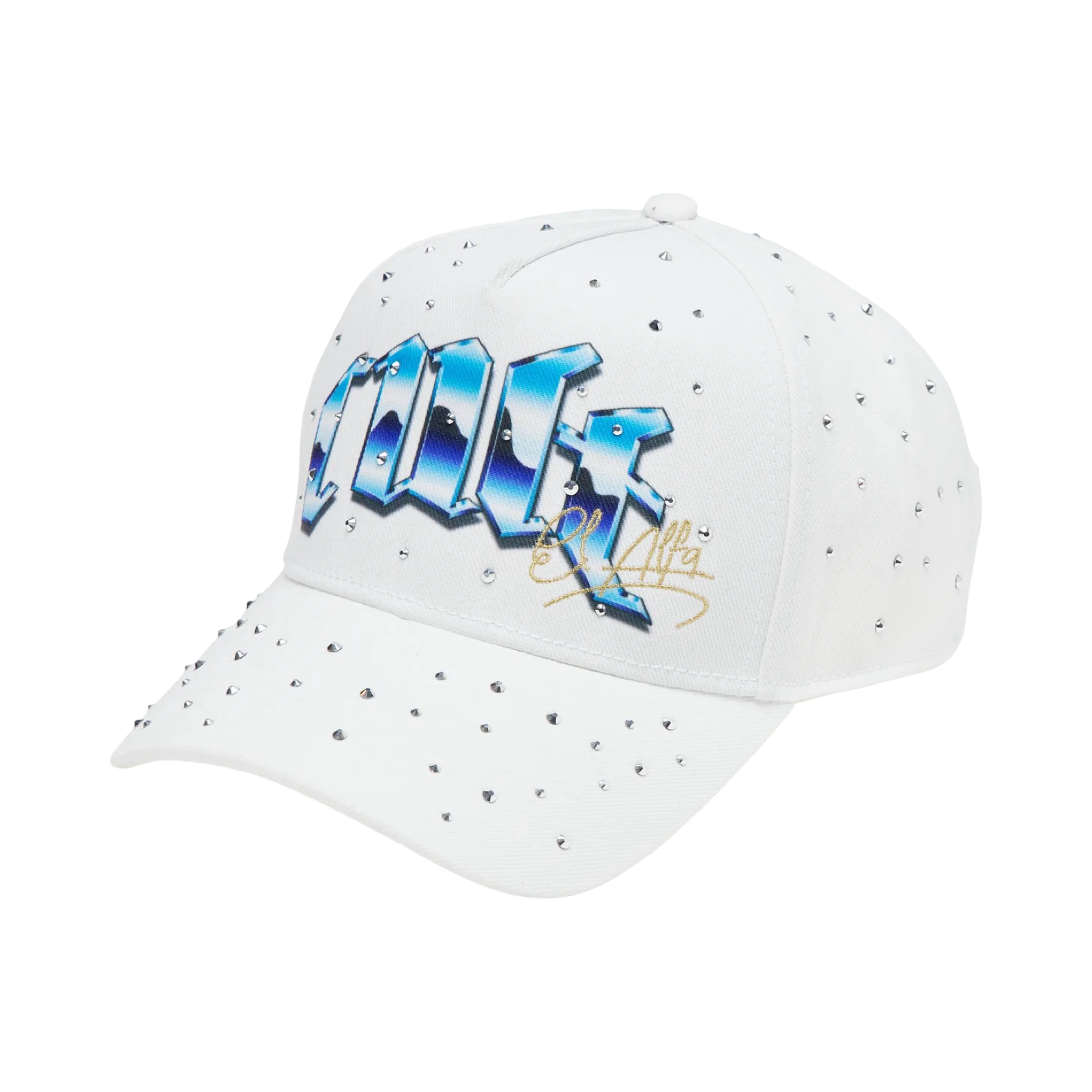 Cult x El Alfa Premium Logo 5 Panel A Frame Trucker Hat