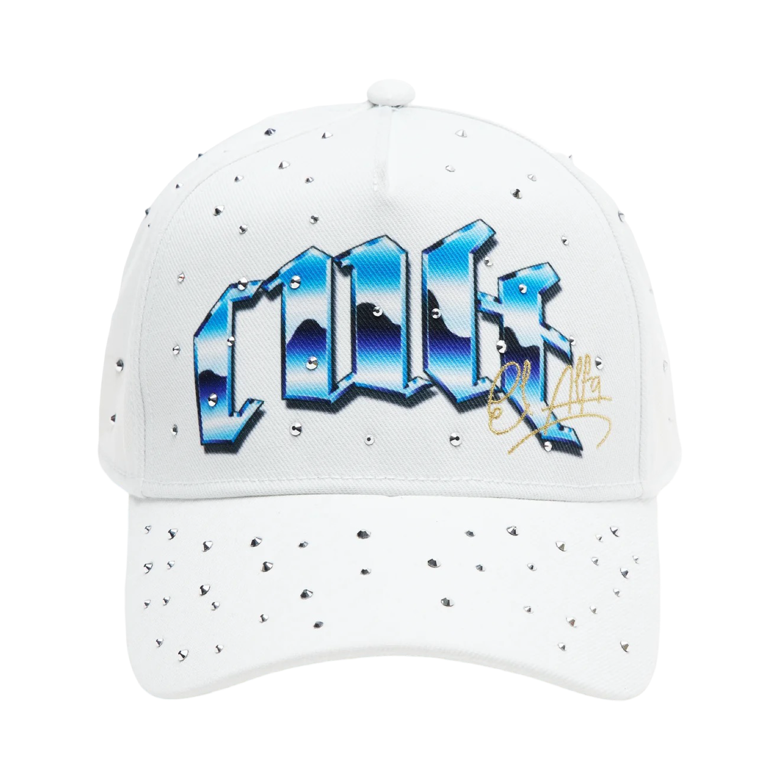 Cult x El Alfa Premium Logo 5 Panel A Frame Trucker Hat