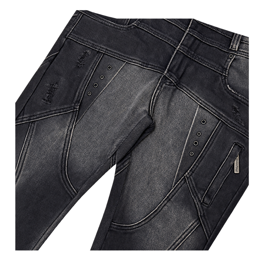 Vicious Denim VC1252 black detail view