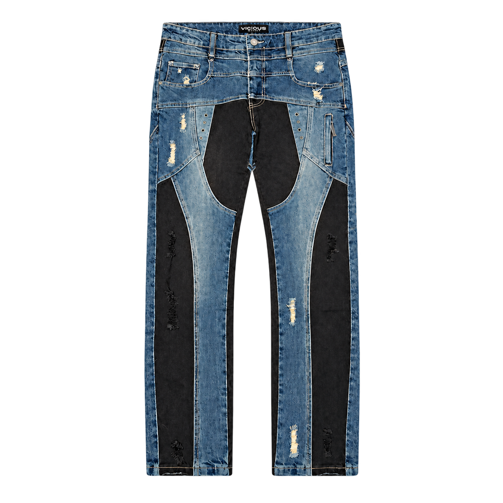 Vicious Denim VC1252 indigo front view