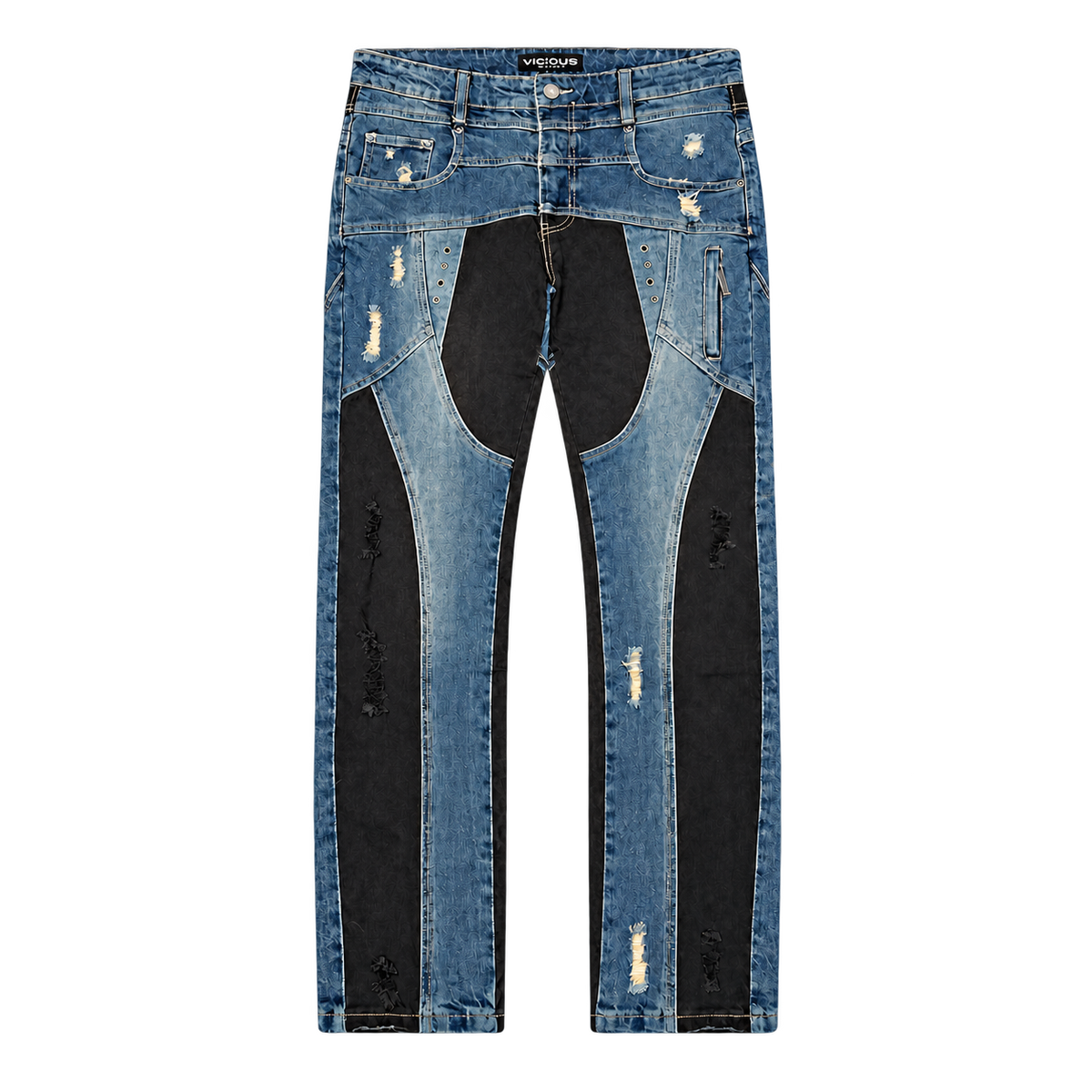 Vicious Denim VC1252 indigo front view